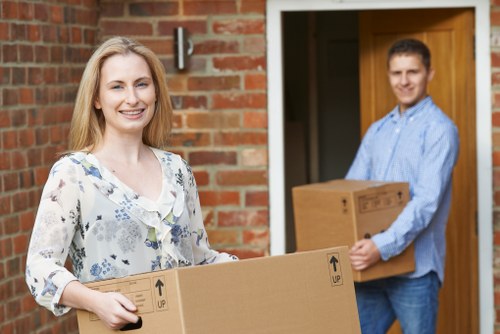 Local office relocation team planning a business move in Movingfurniture