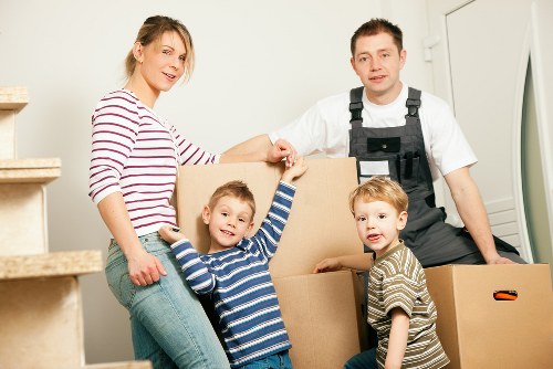 Removal team loading furniture for a local house move in Movingfurniture