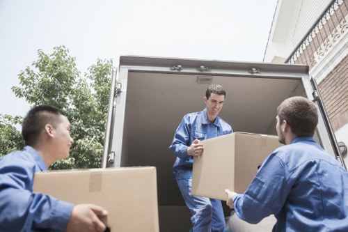 Furniture moving equipment including straps, gloves, and trolley