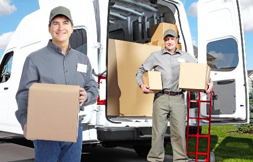 Business furniture and IT equipment handled carefully during a local office relocation