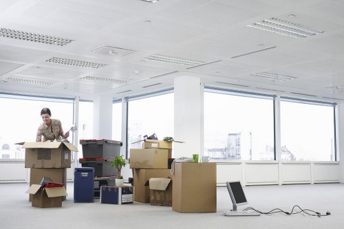 Furniture moving service planning with access and parking considerations